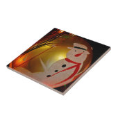 Carreau Ornement de neige givrée (Côté)