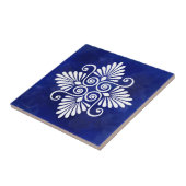 Carreau Ornement fleuri grec (Côté)