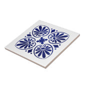 Carreau Ornement fleuri grec (Côté)