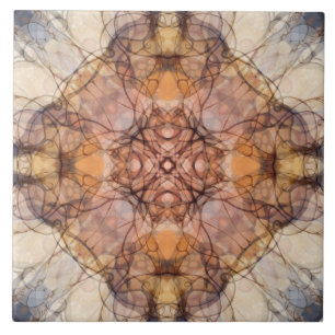 Carreau Ornement, luxe, élégant, motif, vignes, lignes