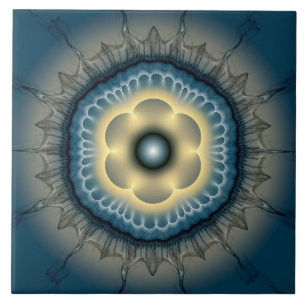 Carreau Ornement mystique lumineux