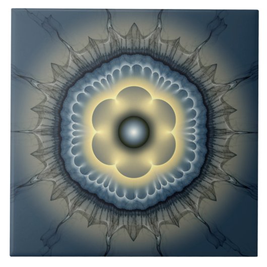 Carreau Ornement mystique lumineux (Devant)