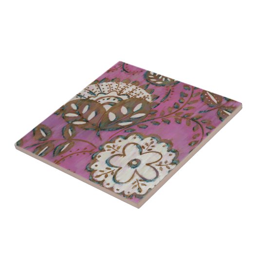 Carreau Ornement radiant I (Côté)