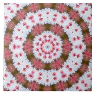 Carreau Ornement rond, mandala
