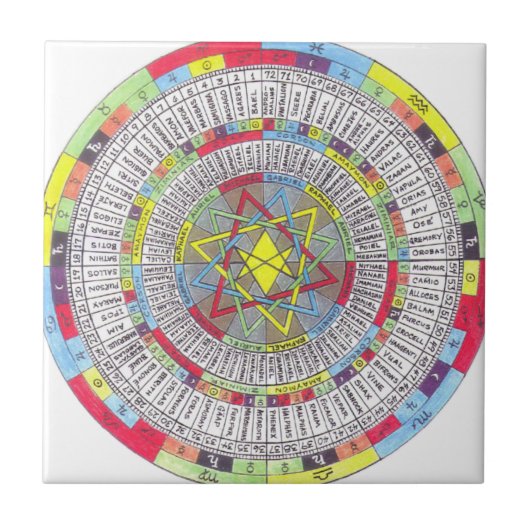 CARREAU OTA MASTER MANDALA (Devant)