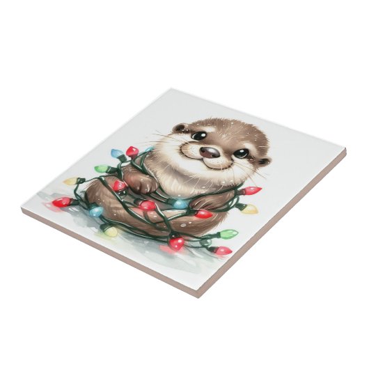 Carreau Otter de Noël (Côté)