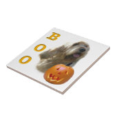 Carreau Otterhound Halloween BOO (Côté)