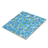 Carreau Oublie-moi pas l'aquarelle (Côté)