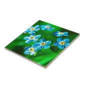 Carreau Oublie-moi-pas les fleurs (Côté)