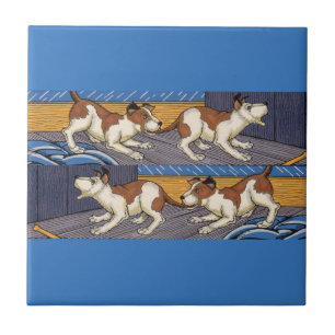 Carreau OUI ! chien mord chien