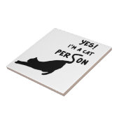 Carreau Oui ! Je suis un chat (Côté)