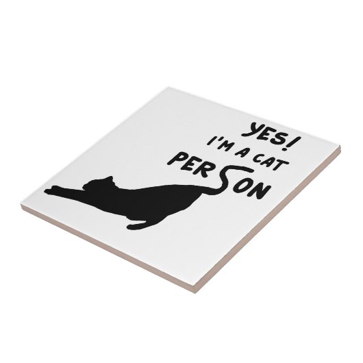 Carreau Oui ! Je suis un chat (Côté)