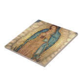 Carreau Our Lady of Guadalupe Painting (Côté)