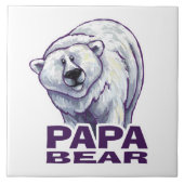 Carreau Ours blanc de papa (Devant)