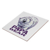 Carreau Ours blanc de papa (Côté)