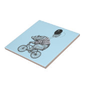 Carreau Ours de bicyclette de ballon (Côté)