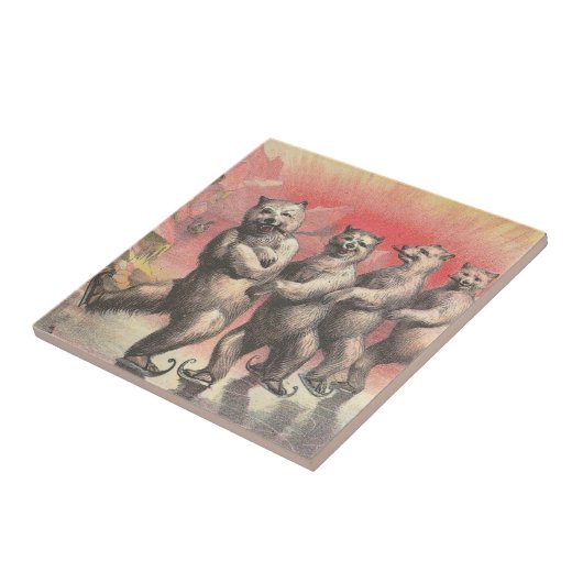 Carreau Ours de danse (Côté)