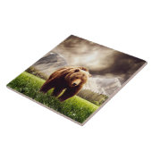 Carreau Ours de montagne (Côté)