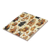 Carreau Ours de Noël Vintage (Côté)