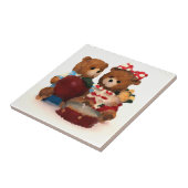 Carreau Ours en peluche (Côté)