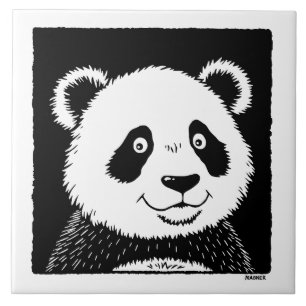 Carreau Ours géant Panda