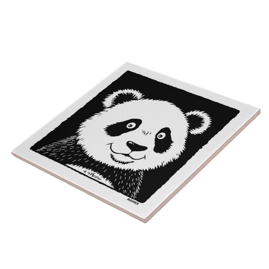 Carreau Ours géant Panda (Côté)