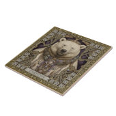 Carreau Ours Polaire Esprit-Animal Carpetpunk Altarpiece (Côté)