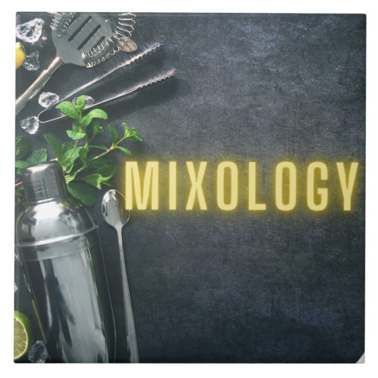 Carreau Outils de bar Mixologie (Devant)