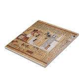 Carreau Ouverture du livre de cérémonie de bouche des (Côté)