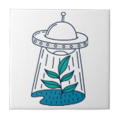 Carreau OVNI Alien (Devant)