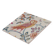 Carreau Owl et Rose, William Morris (Côté)
