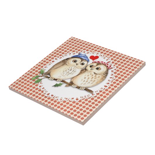 Carreau Owl Love (Côté)