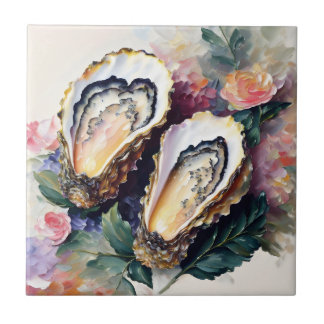 Carreau Oyster Floral Art