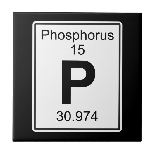 Carreau P - Phosphore (Devant)