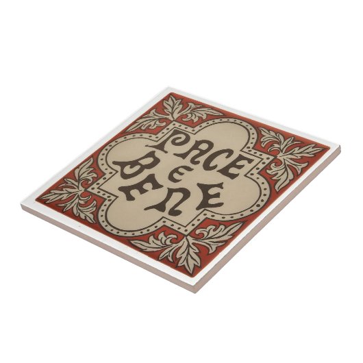 Carreau Pace e bene (Côté)