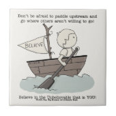 Carreau Paddle en amont (Devant)