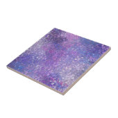 Carreau Paillettes rose et violet Bling (Côté)
