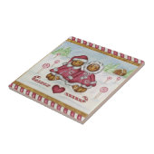 Carreau Pain d'épices Trivet de cuisine (Côté)