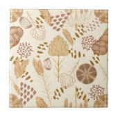 Carreau Pain et orge d'art, beige (Devant)