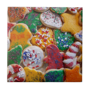 Carreau Pains de Noël I Cuisson festive colorée des Fêtes