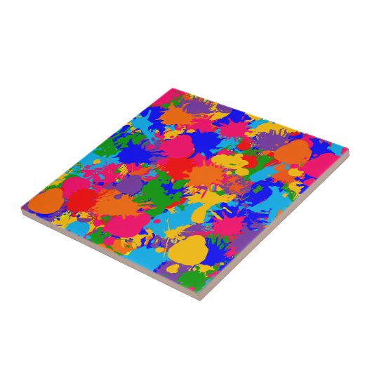 Carreau Paint Splatter (Côté)