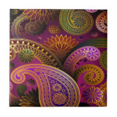 Carreau Paisley Purple (Devant)