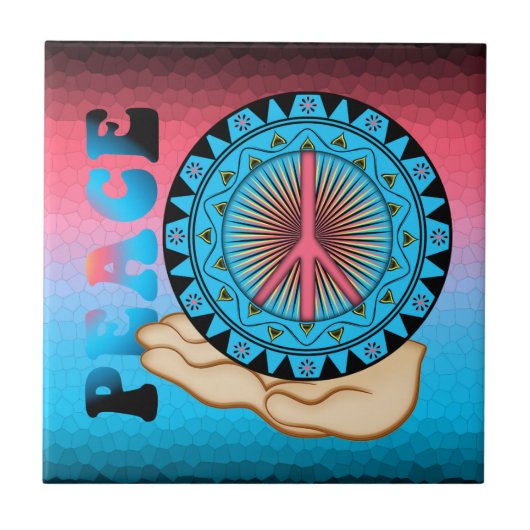 Carreau Paix ~ Soleil (Devant)