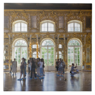 Carreau Palais de Catherine, détail de la Grande Salle