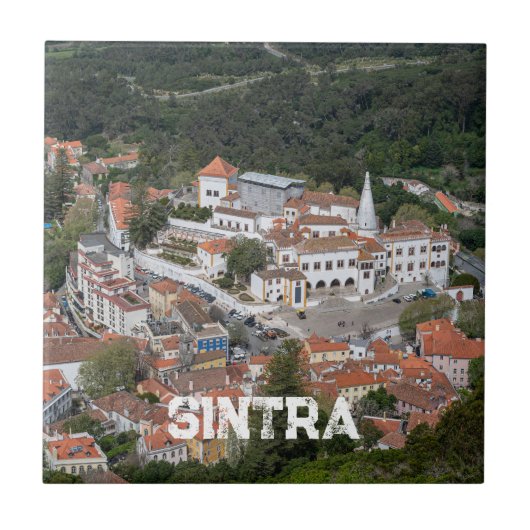 Carreau Palais de Sintra d'en haut à Sintra, Portugal (Devant)