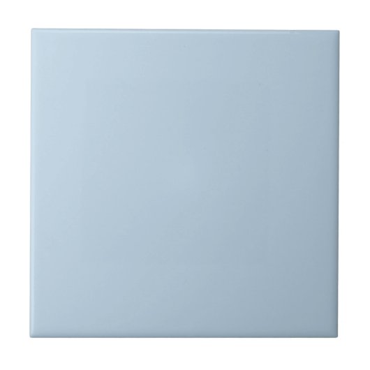 Carreau Pale Aqua Blue Solid Color Tile (Devant)