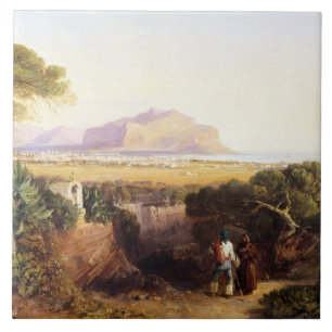 Carreau Palerme, Sicile, 1847 (huile sur la toile)