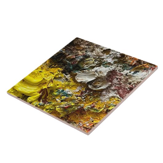 Carreau Palette de l'artiste #1 (Côté)