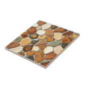 Carreau Palette en pierre de mosaïque (Côté)