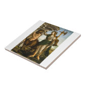 Carreau Pallas et le Centaure de Sandro Botticelli (Côté)